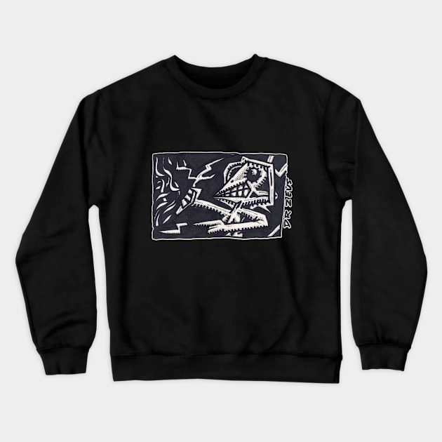 Dr Zeus Crewneck Sweatshirt by Backbrain